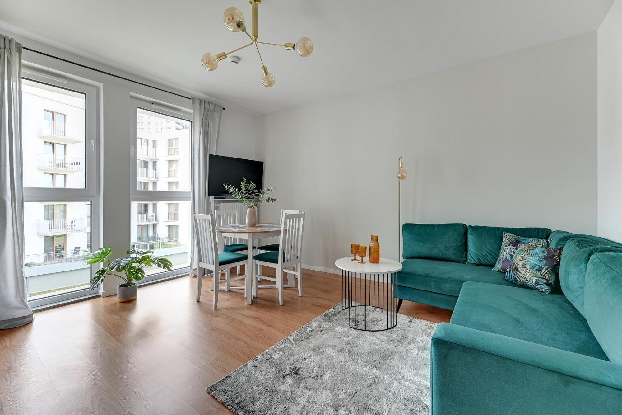 גדנסק Aura 40 City Center By Downtown Apartments מראה חיצוני תמונה