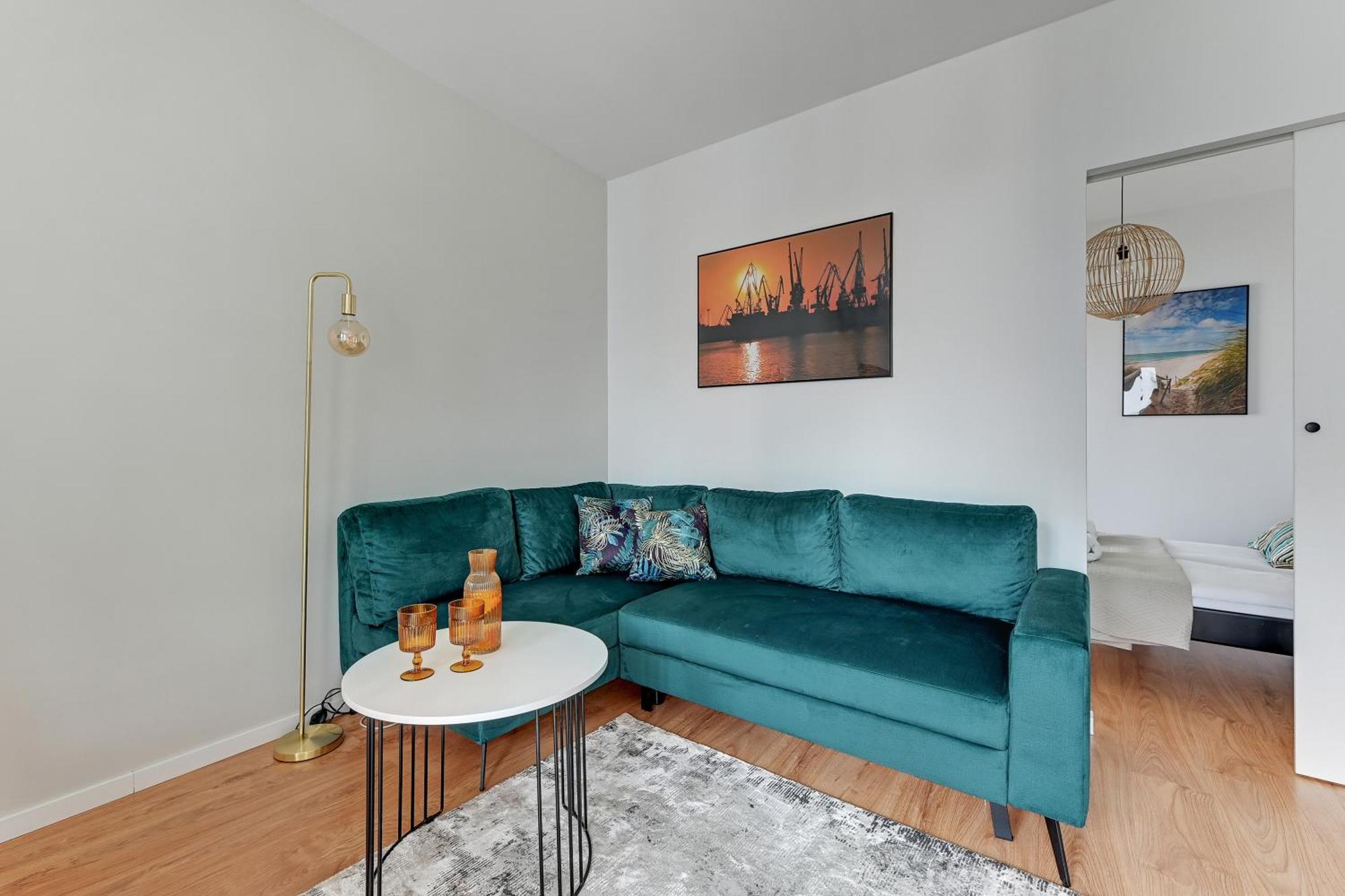 גדנסק Aura 40 City Center By Downtown Apartments חדר תמונה