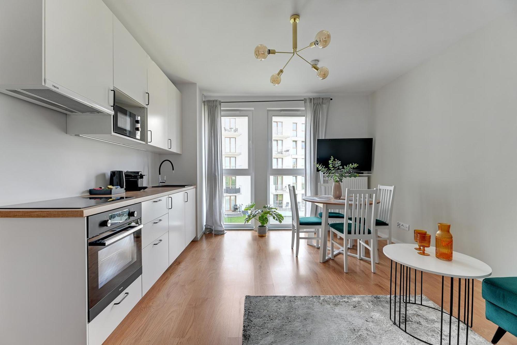 גדנסק Aura 40 City Center By Downtown Apartments חדר תמונה
